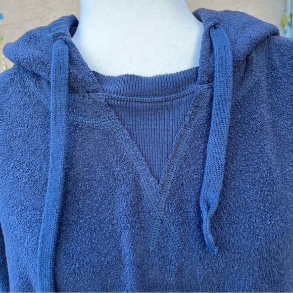Free People Movement Navy Blue Hoodie Size S - Picture 5 of 15